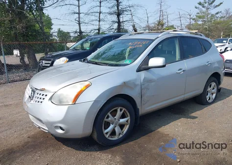 2010 Nissan Rogue Sl из США, поврежденный, VIN JN8AS5MV6AW603507